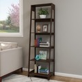 Hastings Home Hastings Home 5-Tier Freestanding Bookcase, Brown 120289JAN